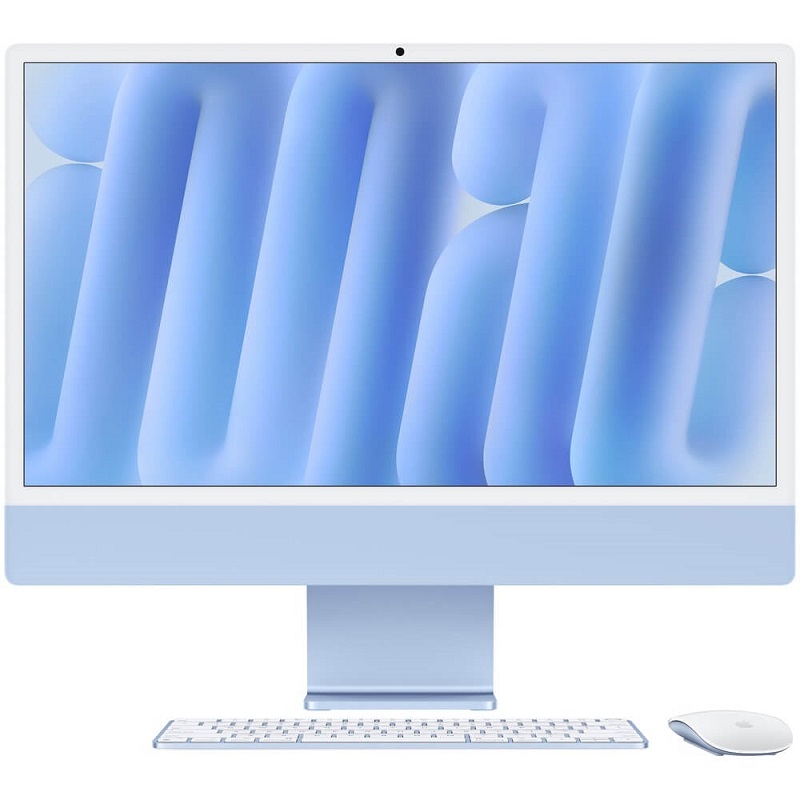Моноблок Apple iMac 24 M4 10CPU/10GPU/24GB/512GB (MD2T4) (Синий)