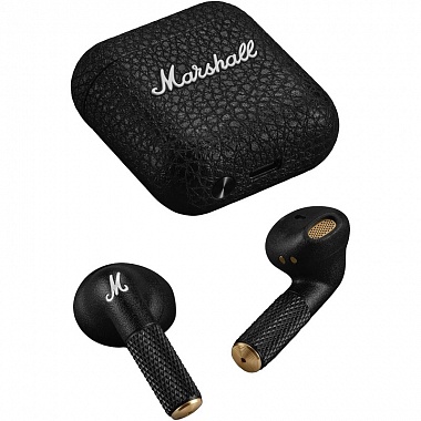 картинка Беспроводные наушники Marshall Minor IV (Черные) от Дисконт "Революция цен"