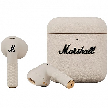 картинка Беспроводные наушники Marshall Minor IV (Кремовые) от Дисконт "Революция цен"