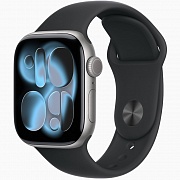 Умные часы Apple Watch Series 11 46mm Space Grey Aluminum Case with Sport Band Black