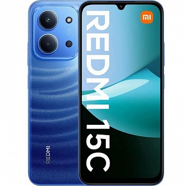 картинка Редми 15C 4/128GB (Синий) от Дисконт "Революция цен"